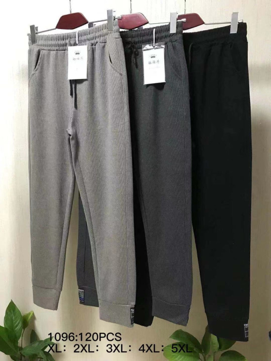 Штани жіночі трикотажні "1096" (р: XL-5XL) 3 кол в уп. 5 шт №155026 - 