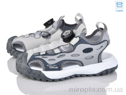 Босоніжки RZ1079 grey (32-37) р: 32-37, в упаковці: 8 пар, купити тільки гуртом