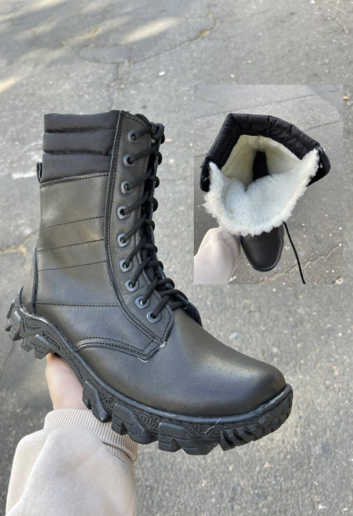 Берці АХ Adidas (Розмір: 40-46) чорний на хутрі №809775 - Beretta
