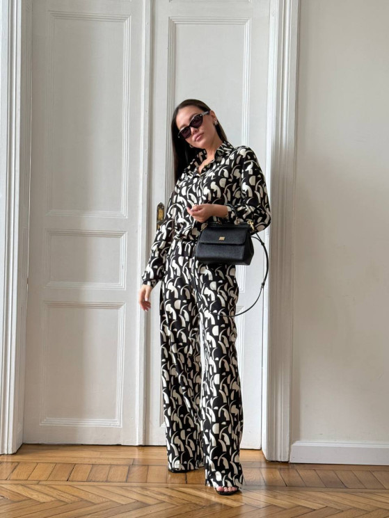 Костюм жіночий, софт, м. 1709 (р: 42-44, 46-48, 50-54, 56-58) №710398 - GrandFashion AV4663 м. 1709