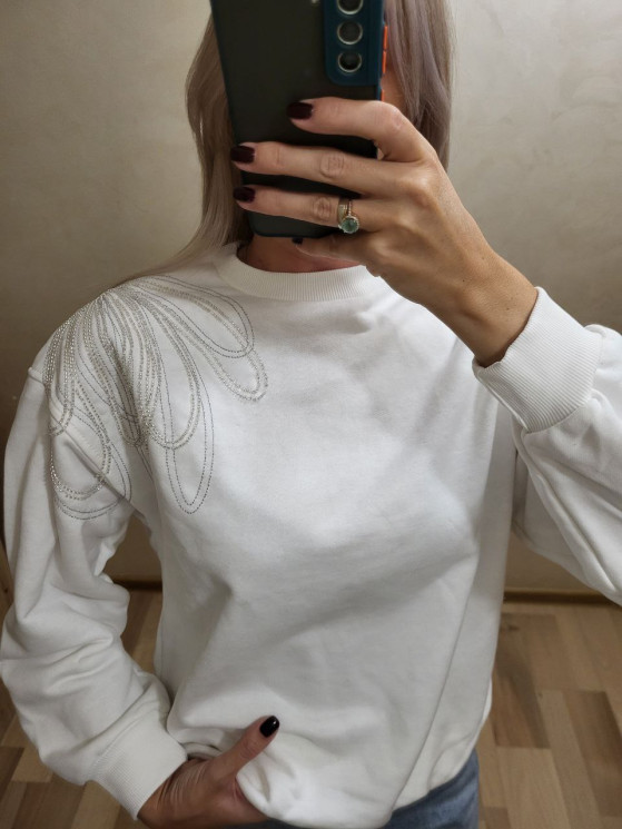 Батник жіночий, тринитка м. 5744 (р. S, M, L) №411839 - 