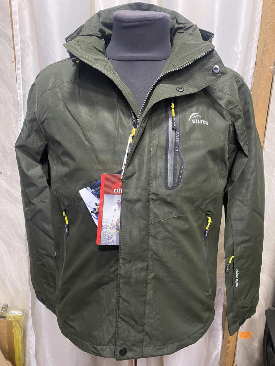 Куртка чоловіча (Розмір: M-3XL) "201037" весна плащівка в упаковці 5 штук  №818480 - EILIYA WE1206