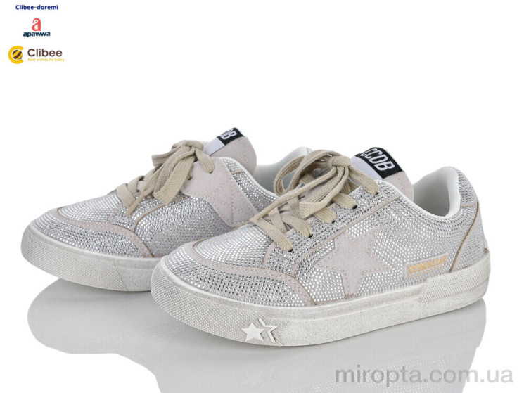 Кросівки ABC261095-1 beige р: 31-37, в упаковці: 7 пар, купити тільки гуртом - 1206993