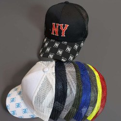 Кепка підліток "New York" (р: 54) мікс кольорів, в упаковці 5 шт. №368567