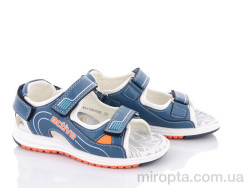 Сандалі S09 s.blue-orange р: 27-32, в упаковці: 8 пар, купити тільки гуртом