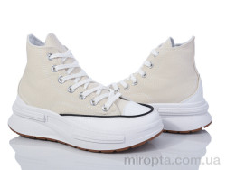 Кеди 20-1042 beige р: 36-41, в упаковці: 8 пар, купити тільки гуртом