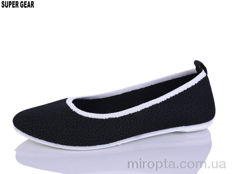 Балетки 0277 black р: 36-41, в упаковці: 12 пар, купити тільки гуртом - 1147529