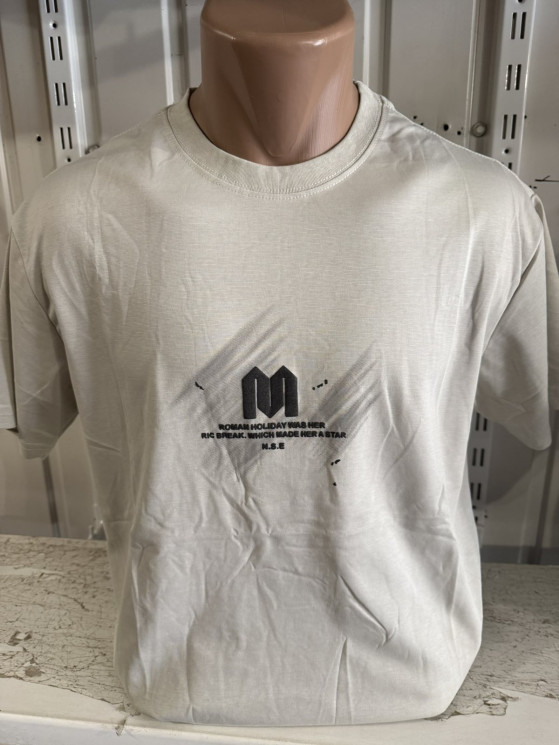 Футболка чоловіча (р: L,XL,2XL,3XL) 3 кольори, в упаковці 4 шт. №382715 - Turkey SE897