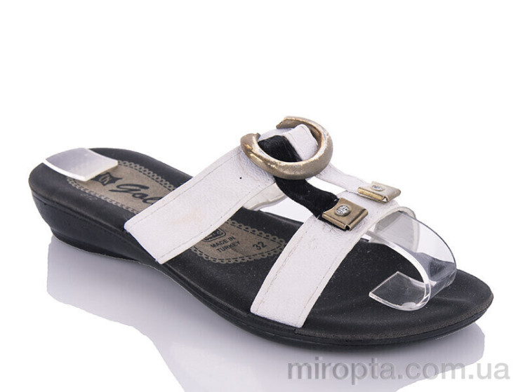 Шльопанці K26-1512 white (30-35) р: 30-35, в упаковці: 6 пар, купити тільки гуртом - 1190353