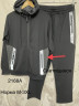 Спортивний костюм чоловічий, трикотаж, м.2168А (Розмір: M-3XL ), 3 кольори, в упаковці 5 шт. №332331 - 