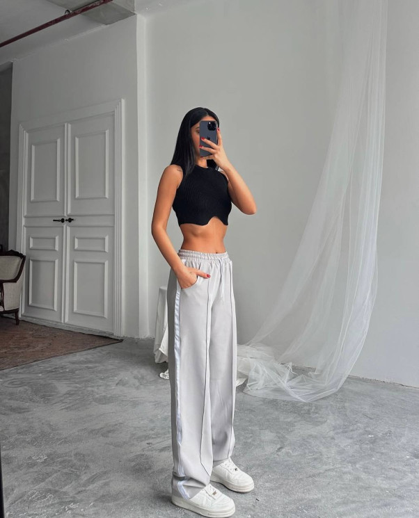 Брюки жіночі, двохнитка, м. 1728 (р: 42-46, 48-50) №714470 - GrandFashion AV4663 м. 1728