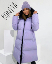 Куртка жіноча двостороння, плащівка Канада, утеплювач силікон 300, м. 288 (р: 42-46, 48-52) №802422