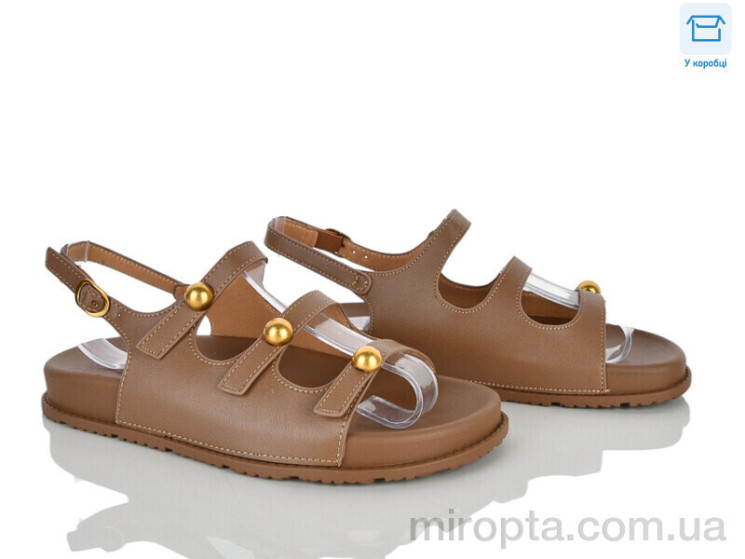 Босоніжки 4435-ST-JZ03 khaki р: 36-41, в упаковці: 8 пар, купити тільки гуртом - 1182558