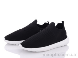 Кросівки 4-481 black р: 40-45, в упаковці: 8 пар, купити тільки гуртом