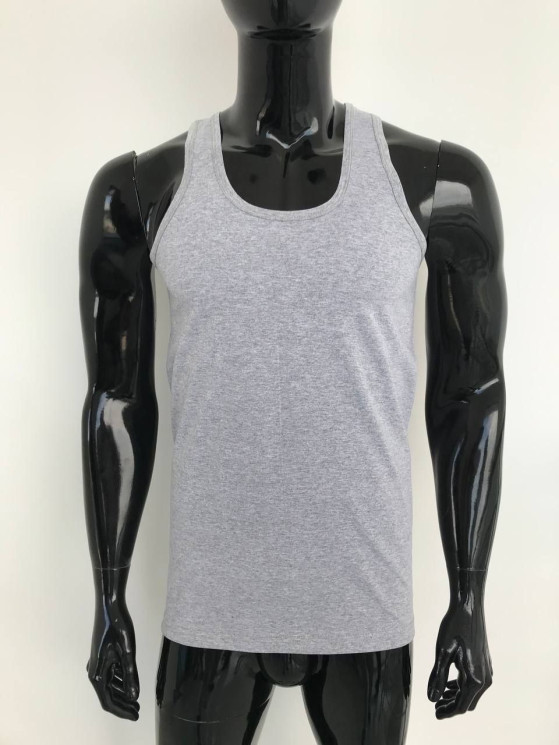 Майка чоловіча, бавовна (р. M, L, XL, 2XL ), 3 кольори, в упаковці 6 шт. №311241 - Karahan HR1930
