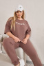 Костюм жіночий "двійка" (футболка+штани), двонитка м. 323 (р: 48-50, 52-54, 56-58) №703147 - 
