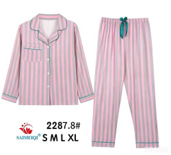 Піжама жіноча трикотаж м.2287.8 (Розмір:S-XL) в упаковці 4 штуки №764371