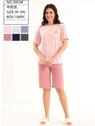 Піжама  жіноча м.3003 (р:M-3XL) в упаковці 5 штук №755578