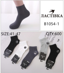 Чоловічі шкарпетки В1054-1, бамбук, (р. 41-47), мікс кольорів, в упаковці 10 пар №322897
