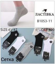 Шкарпетки чоловічі, бавовна, м.В1053-11 (р: 41-47), в упаковці 10 шт. №328111