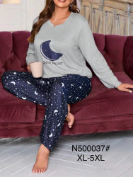 Піжама жіноча, бамбук, м.500037 (р. XL-5XL), в упаковці 5 шт. №332473