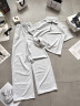 Костюм жіночий поло з металевою блискавкою, двонитка м. 778 (р. S-M, L-XL) №414836 - 