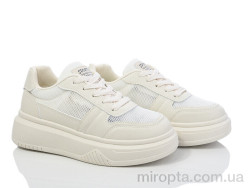 Кросівки 02-5 beige р: 36-41, в упаковці: 8 пар, купити тільки гуртом