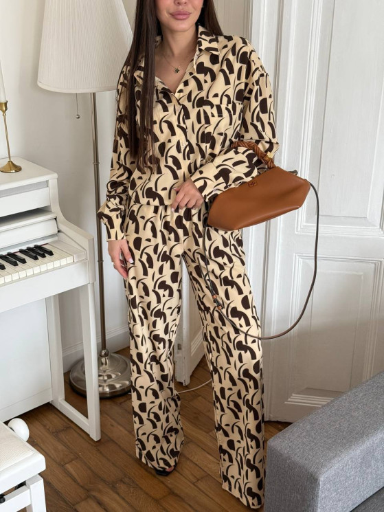 Костюм жіночий, софт, м. 1709 (р: 42-44, 46-48, 50-54, 56-58) №710399 - GrandFashion AV4663 м. 1709