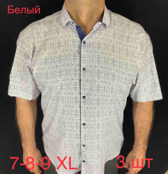 Сорочка Paul Semih р 7XL-9XL Чоловіча Y1653 white