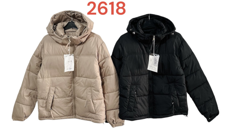 Куртка жіноча, плащівка, м.2618 (Розмір: M-2XL ), 4 кольори, в упаковці 4 штуки №318663 - 