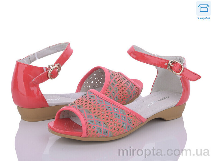 Босоніжки A10508 red р: 32-37, в упаковці: 6 пар, купити тільки гуртом - 938065