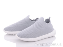 Кросівки 4-481 l.grey р: 40-45, в упаковці: 8 пар, купити тільки гуртом