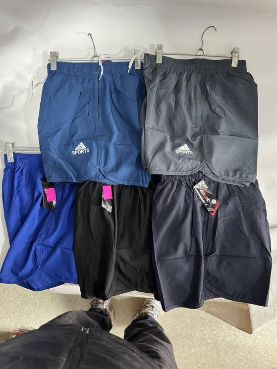 Шорти чоловічі, плащівка, м.507 (р. XL-5XL ), 5 кольорів, в упаковці 10 штук №327403 - 