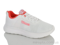 Кросівки 2028-24 white-red р: 36-41, в упаковці: 8 пар, купити тільки гуртом