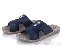 Шльопанці M6130-1 blue р: 40-44, в упаковці: 6 пар, купити тільки гуртом