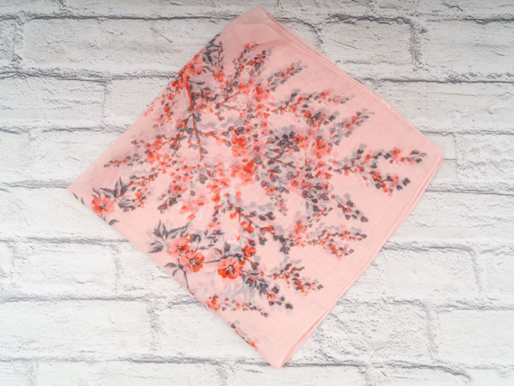 Хустка No Brand р 72*72 Жіноча P236 pink - Shawls PO548 (vyh naMylku)