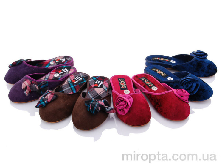 Капці 582-3R mix р: 30-35, в упаковці: 24 пар, купити тільки гуртом - 424100