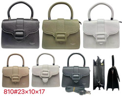 Сумка жіноча "810" штучна шкіра (р: 23*10*17см) 6 кольорів №382952