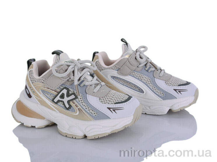 Кросівки G676-1 beige р: 26-31, в упаковці: 6 пар, купити тільки гуртом - 1171691