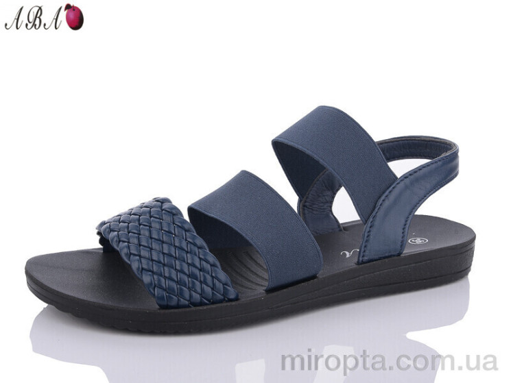 Босоніжки A17 navy р: 36-41, в упаковці: 8 пар, купити тільки гуртом - 933076