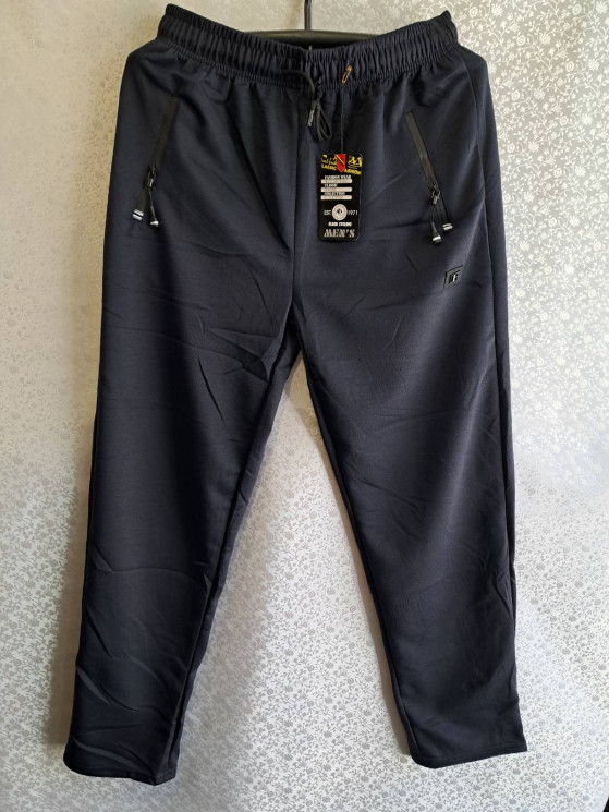 Спортивні штани чоловічі, трикотаж, м.2821 (Розмір: M-3XL ), 3 кольори, в упаковці 5 штук №343600 - 