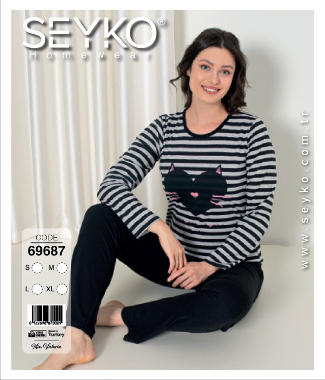 Піжама жіноча "69687" бавовна (р: S,M,L,XL) в упаковці 4 шт. №377341 - DisneyOpt SE893