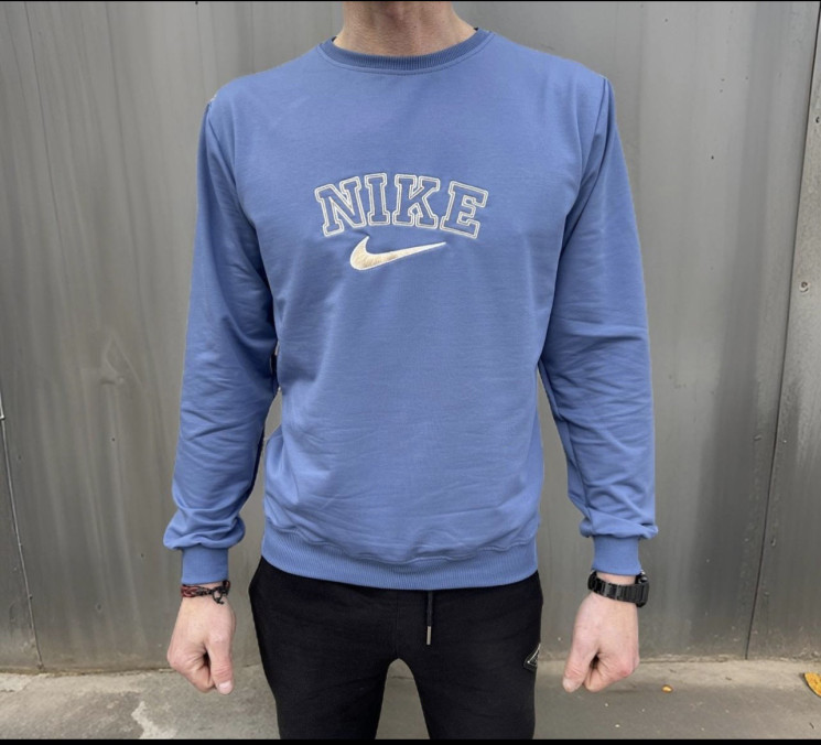 Світшот чоловічий Nike, двохнитка "220" (р: M-3XL) 8 кольорів, в упаковці 5 шт. №358644 - Spider