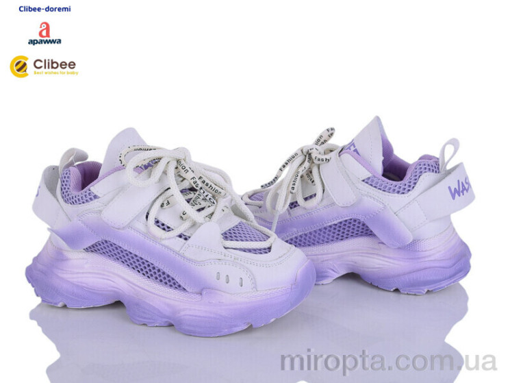 Кросівки AD86332 purple р: 31-37, в упаковці: 7 пар, купити тільки гуртом - 1167266