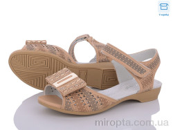 Босоніжки A10536 apricot р: 32-37, в упаковці: 6 пар, купити тільки гуртом