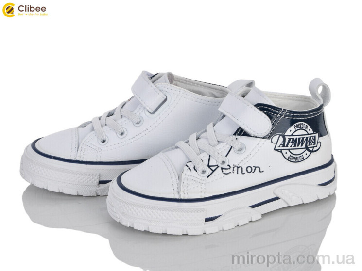 Кеди VQ70-1 white р: 25-30, в упаковці: 6 пар, купити тільки гуртом - 667476