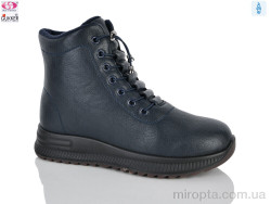 Черевики YK4138 navy р: 37-42, в упаковці: 8 пар, купити тільки гуртом
