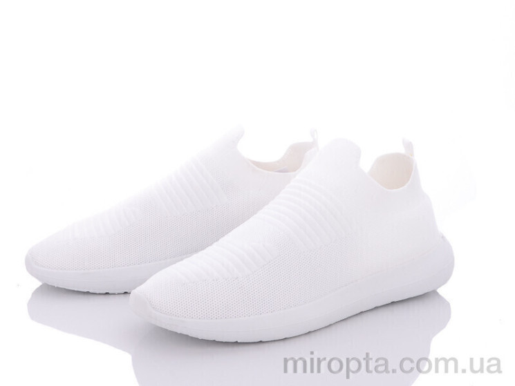 Кросівки 4-481 white р: 40-45, в упаковці: 8 пар, купити тільки гуртом - 308696