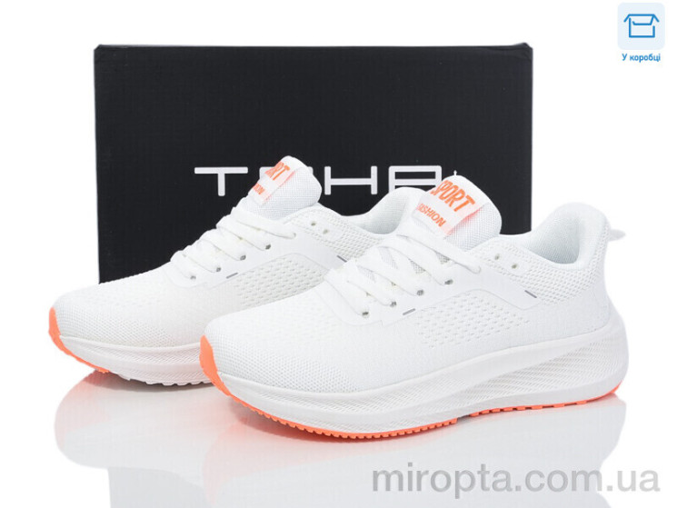 Кросівки 2315 white-orange р: 36-41, в упаковці: 8 пар, купити тільки гуртом - 1041517