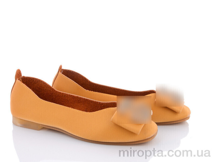 Балетки 131-2 yellow р: 36-41, в упаковці: 8 пар, купити тільки гуртом - 833067